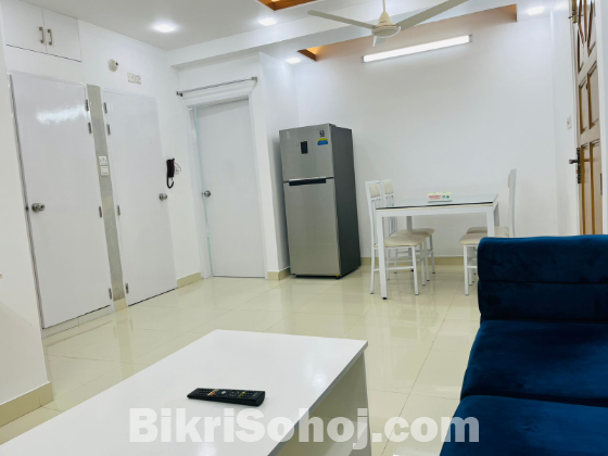 Furnished 2 Bedroom Apartment Rent in Bashundhara R/A
